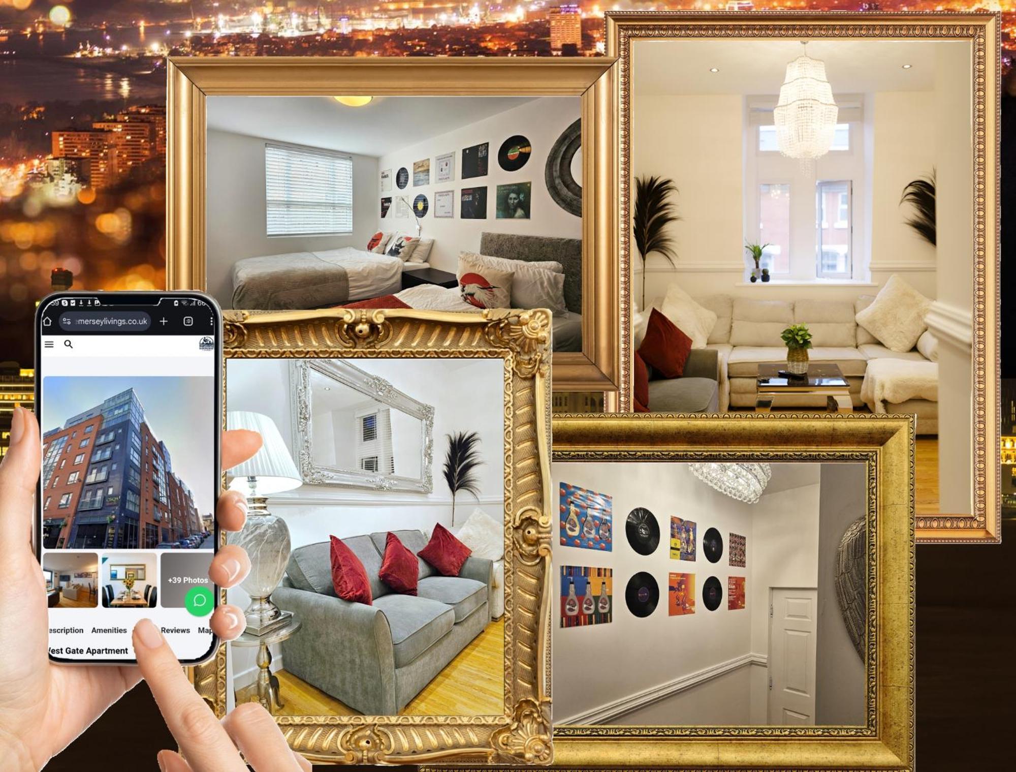Sidemersey Livings - Spacious Loft For Bigger Groups - Very Central And Cosy Liverpool Bagian luar foto